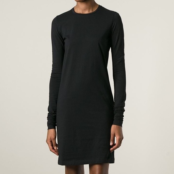 acne studios black dress